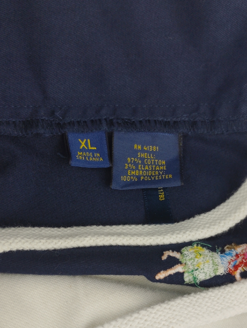 Polo Ralph Lauren Mens Classic Fit Embroidered Shorts. - Picture 15 of 16